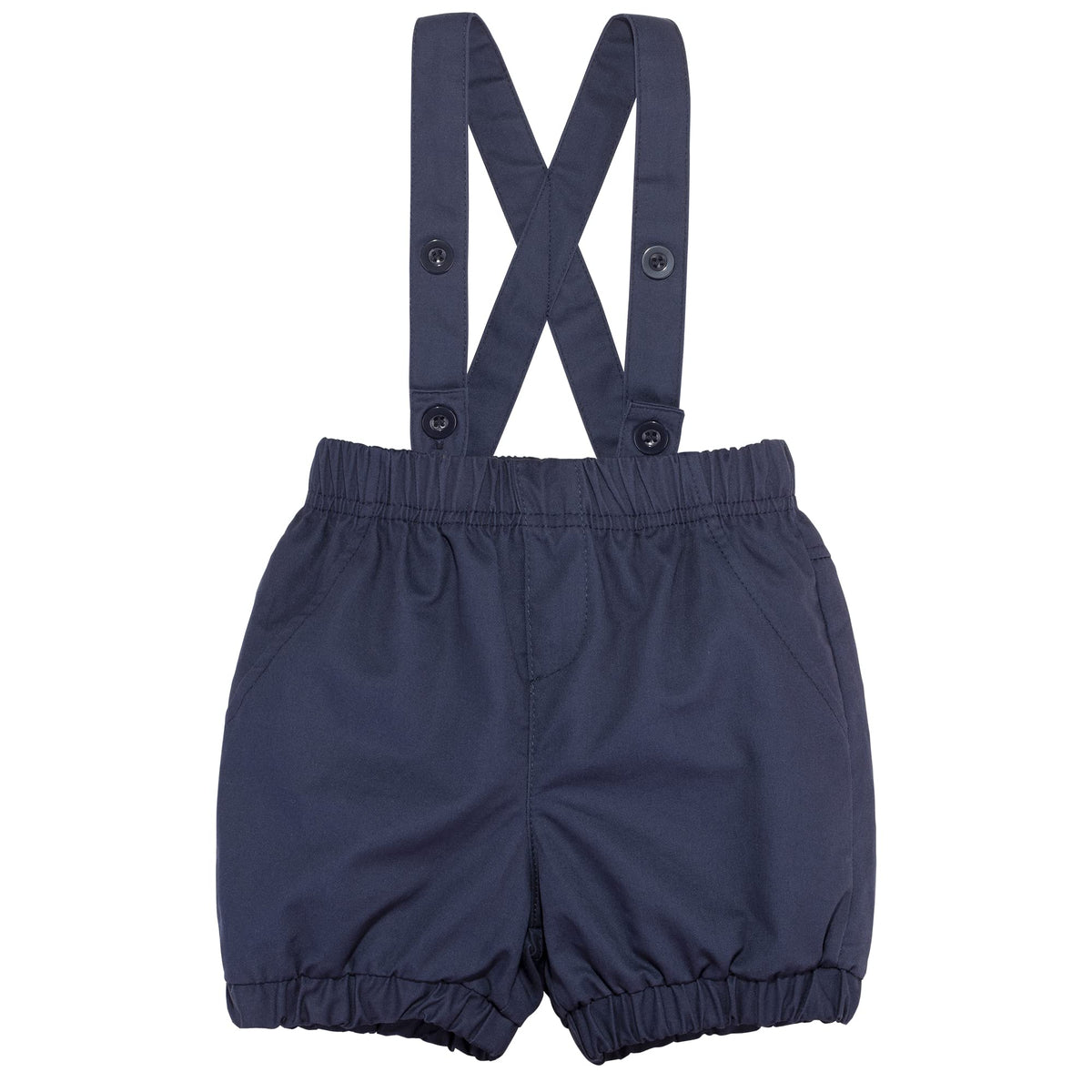 Agudan Baby Boys Bowtie Shirt Suspender Shorts Set, Gentleman Formal Outfits Suit