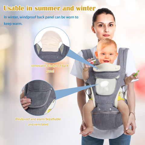 Baby Carrier Embrace Carrier with Hip Seat