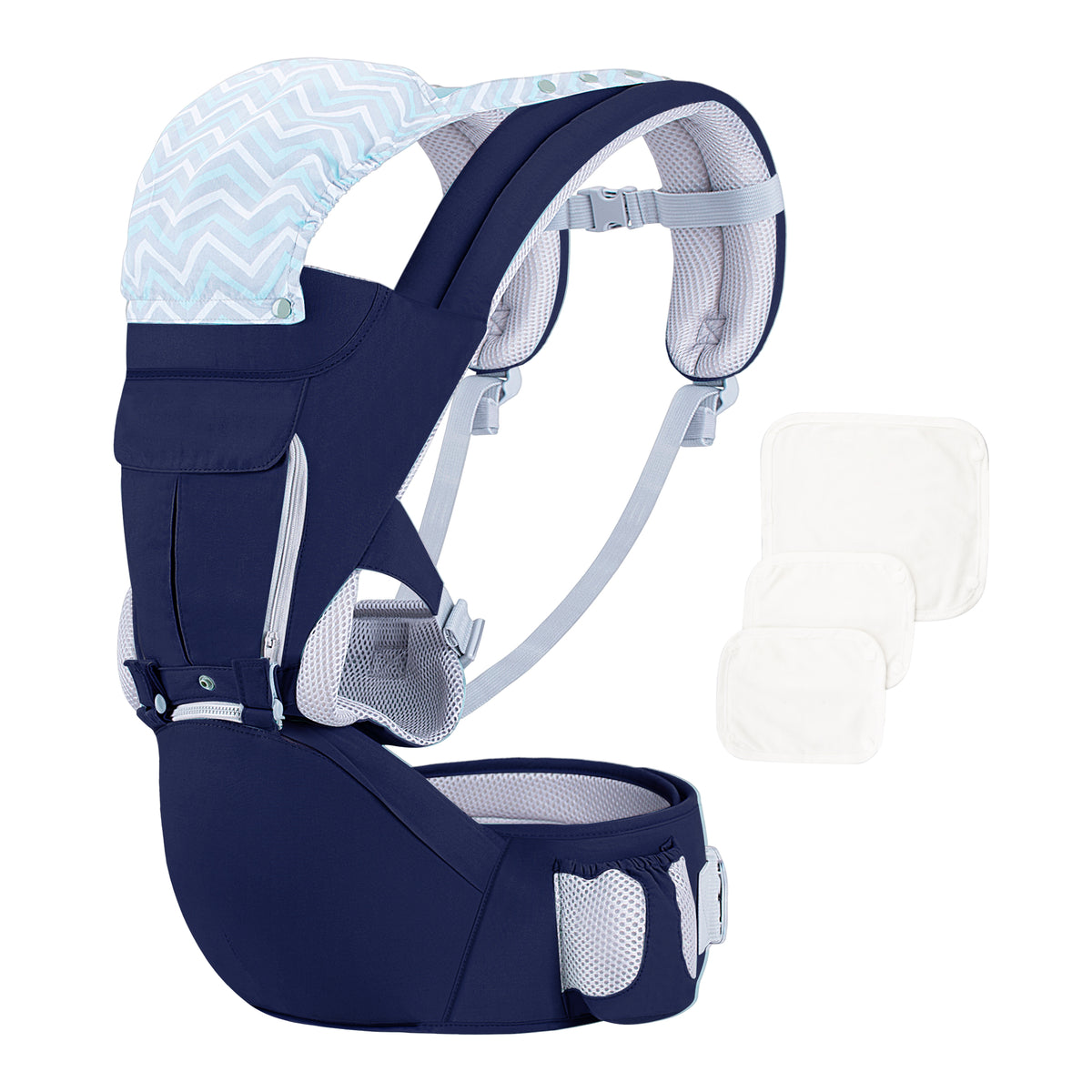 Baby Carrier with Hip Seat